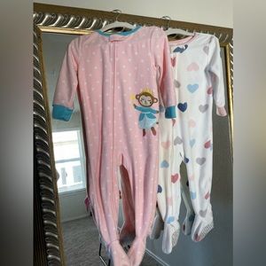 18 M carters pajamas, pack of two